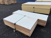 Assorted Fiber Tech Panels, Qty. 39