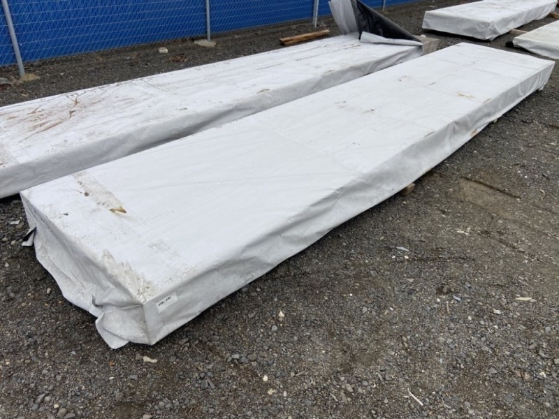 12" x 3" x 20.6' Glulam Beams, Qty. 8