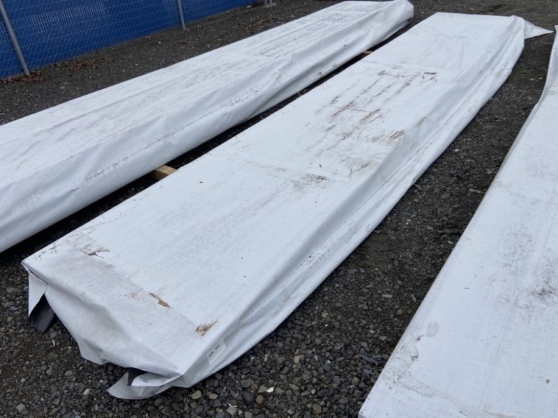 3 3/4" x 8" x 23' Glulam Beams, Qty. 6