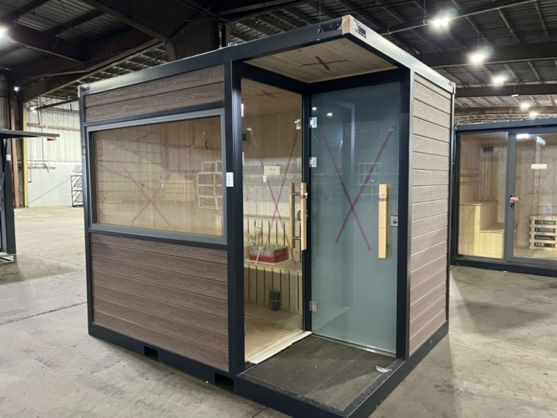 2025 10' Deluxe Container Sauna Room