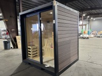 2025 7' Storage Container Sauna Room