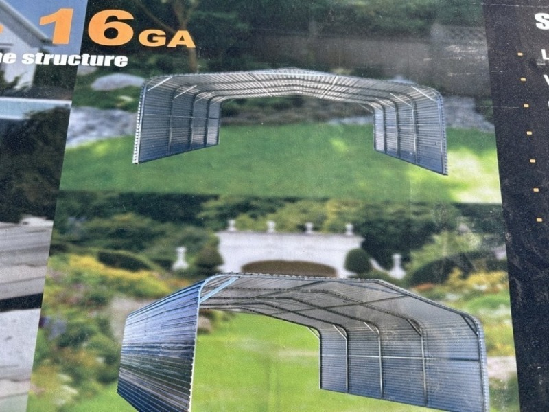 2025 ARTEER QB-WG-2020 Steel Carport