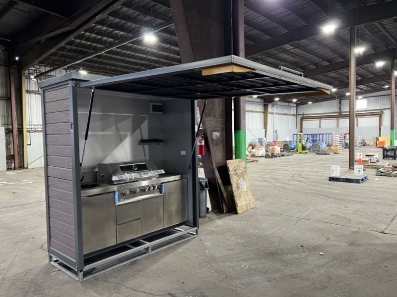2025 7' Outdoor Barbecue Kitchen