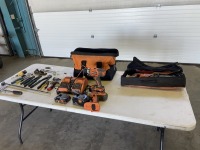 Ridgid Tool Bags w/Ridgid Power Tools
