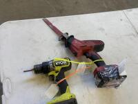 Milwaukee Hackzall & Ryobi Drill