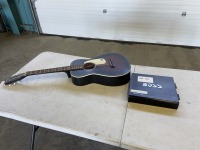 Car Audio Amplifier & Acoustic Guitar