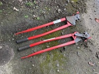 Ratcheting Rebar Cutters/Benders, Qty. 2
