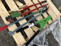 Ratcheting Rebar Cutters/Benders, Qty. 2