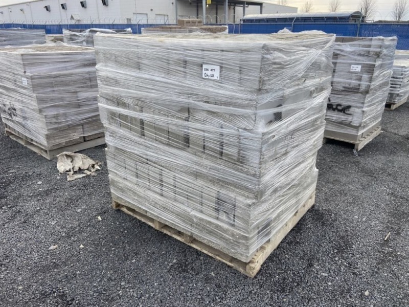 4" Split Face 3 Grid Blocks, Qty. 168
