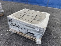 Grey Scallop Edger Blocks, Qty. 180