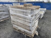 4" Split Face 3 Grid Blocks, Qty. 168