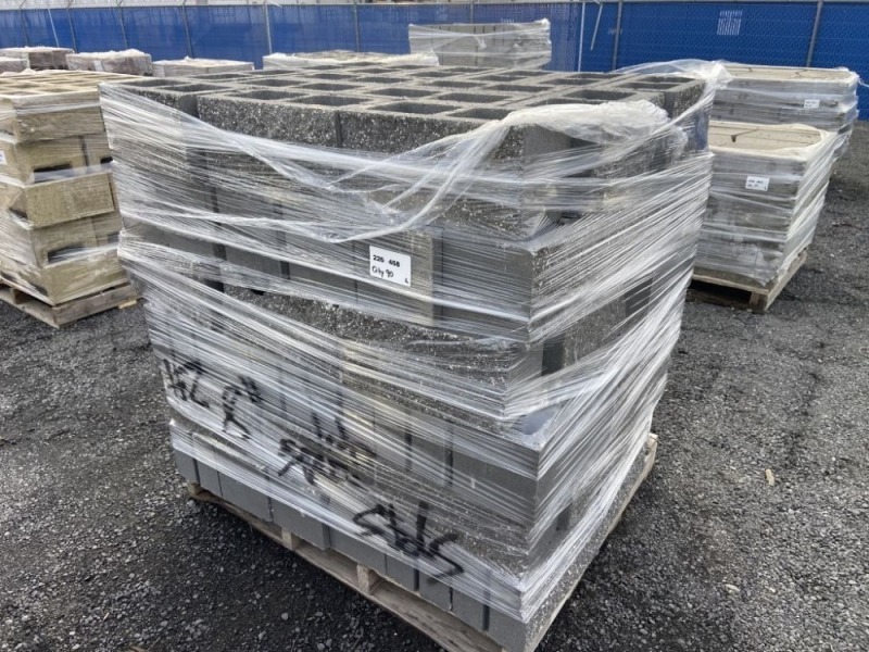 8" Split Face Standard Blocks, Qty. 90