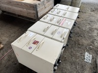 Portable Filing Cabinets w/Keys, Qty. 5