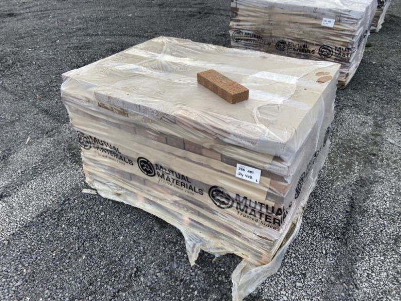 Chestnut Pavers, Qty. 468