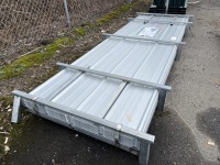 2025 10' Corrugated Galvalume Panels, Qty 100