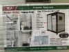 2025 AllMetal K1522 Portable Toilet w/Shower - 10