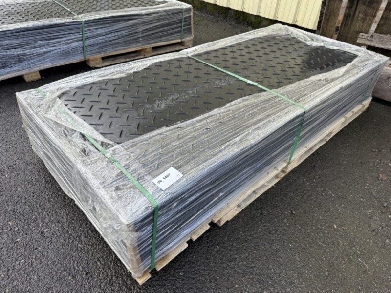 2025 Aboss Ground Protection Mats, Qty. 20