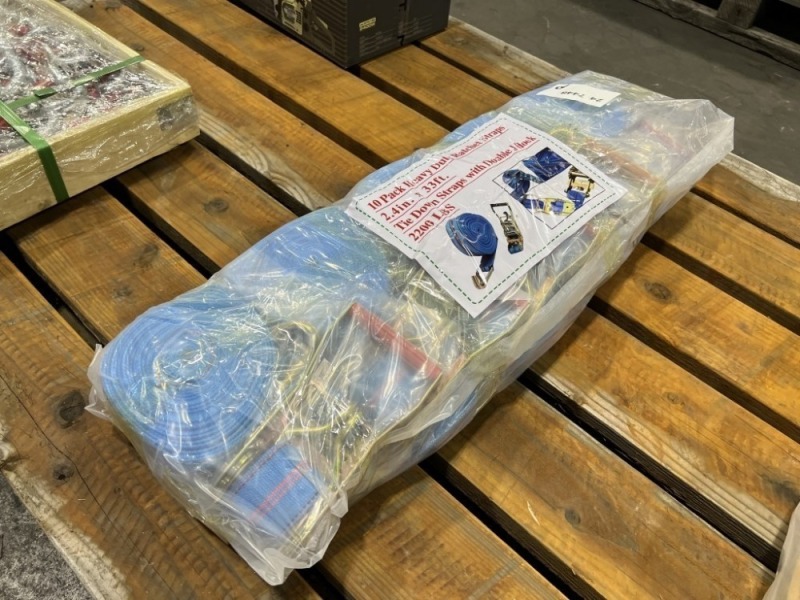 2025 Simple Space Ratchet Straps, Qty. 20