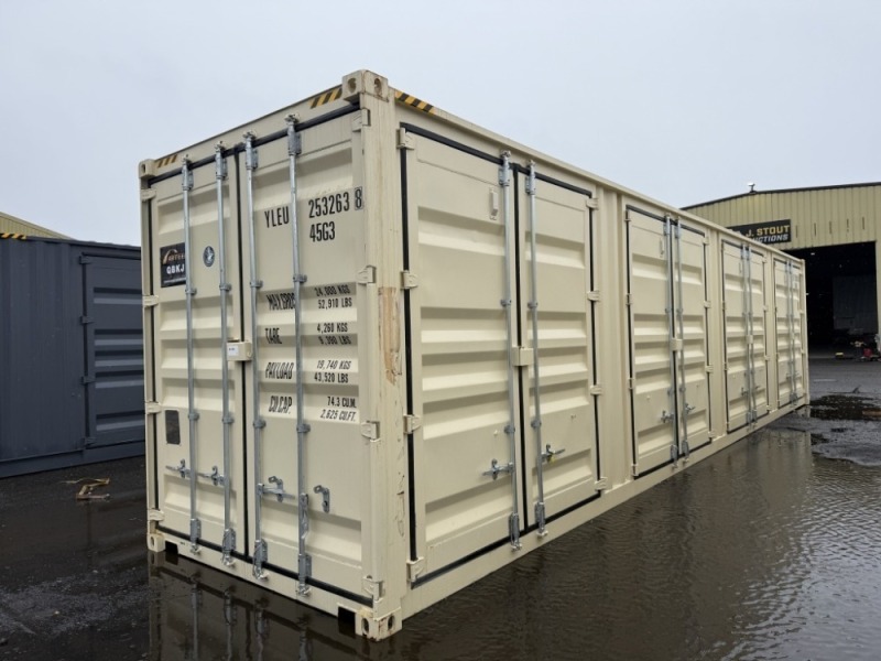 2025 40' High Cube Shipping Container