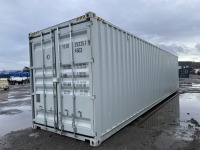 2025 40' High Cube Shipping Container