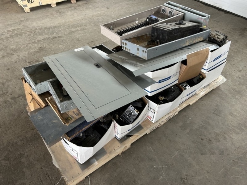 Assorted Breaker Panels & Breakers
