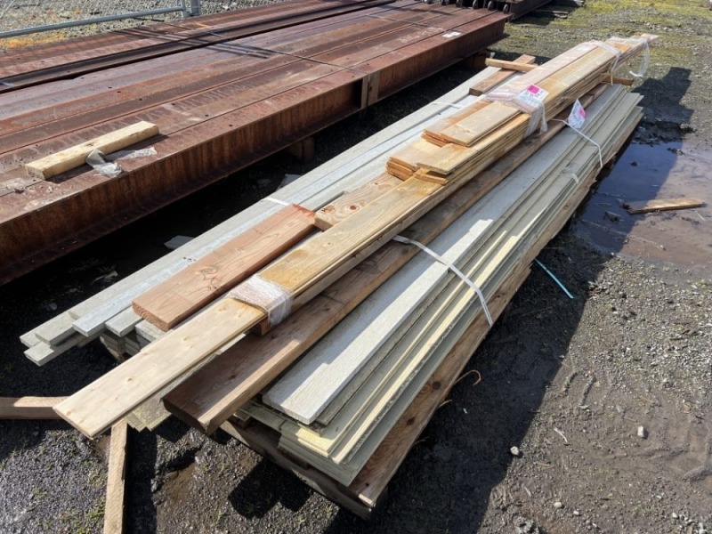 White Siding Material & Lumber | J. Stout Auction