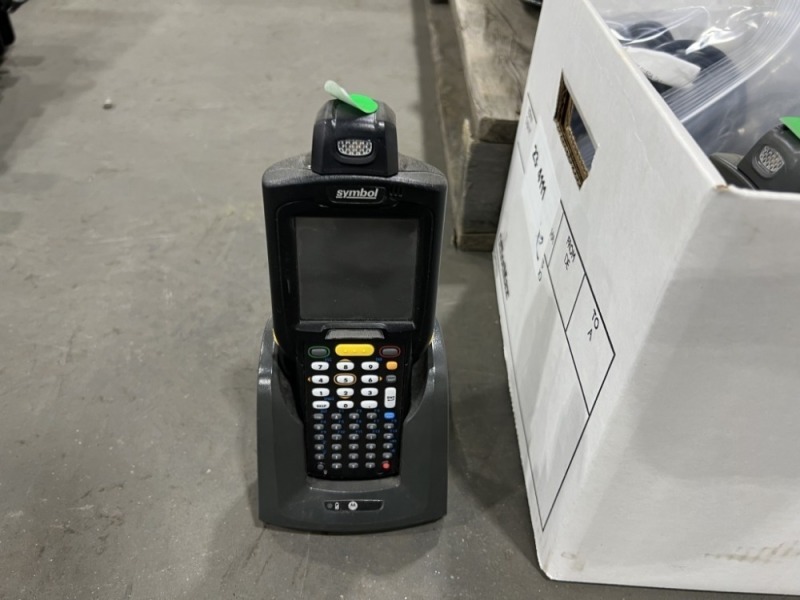 Motorola Symbol Barcode Scanners J Stout Auction Motorola symbol barcode scanners j stout auction