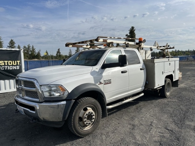 2014 Dodge Ram 4500 Quad Cab 4x4 Service Truck