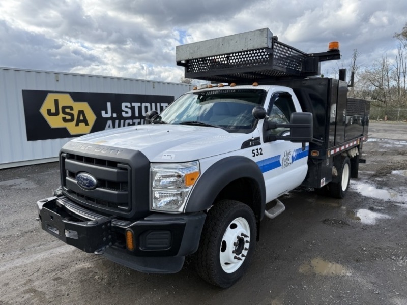 2016 Ford F550 SD 4X4 Utility Truck