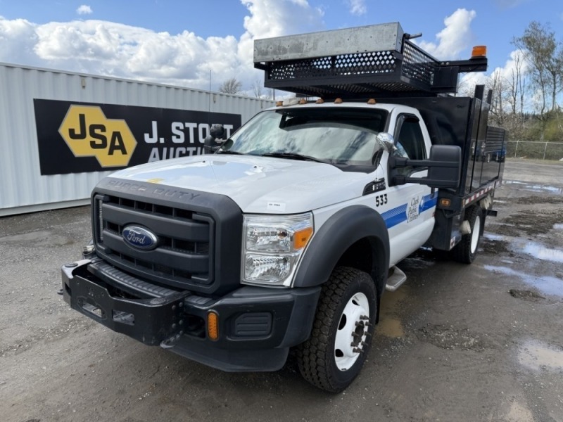 2016 Ford F550 SD 4X4 Utility Truck