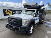 2016 Ford F550 SD 4X4 Utility Truck