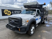 2013 Ford F550 SD 4X4 Utility Truck