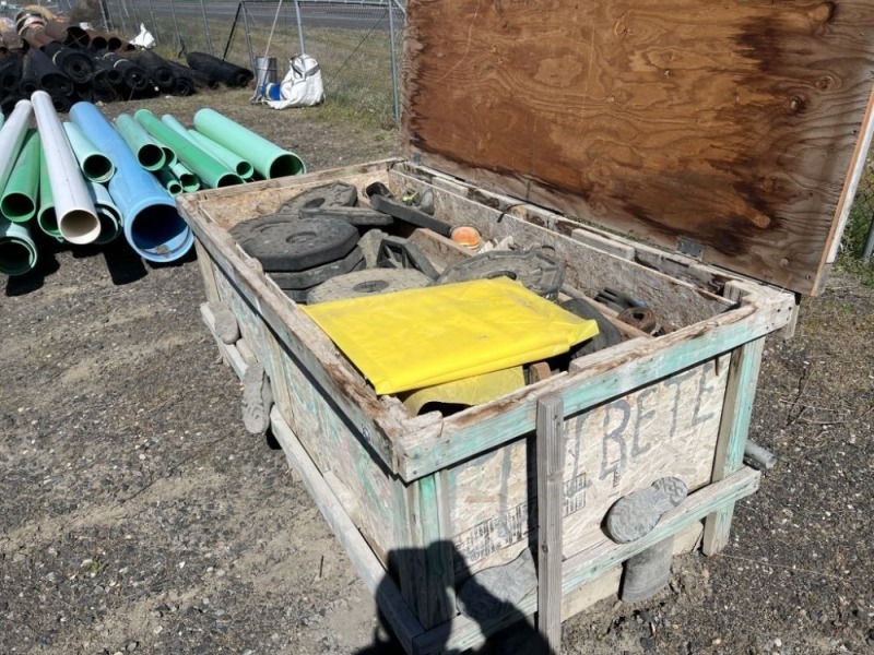 Rubber Octagon Traffic Sign Post Bases | J. Stout Auction