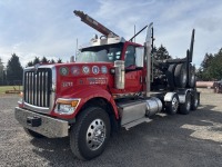 2023 International HX520 6 Axle Long Log Truck w/Tire Boss II