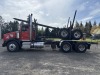 2013 Kenworth T800 5 Axle Long Log Truck w/Tire Boss