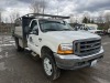 2000 Ford F450 Flatbed Truck - 2