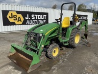 2013 John Deere 3320 4WD Compact Utility Tractor