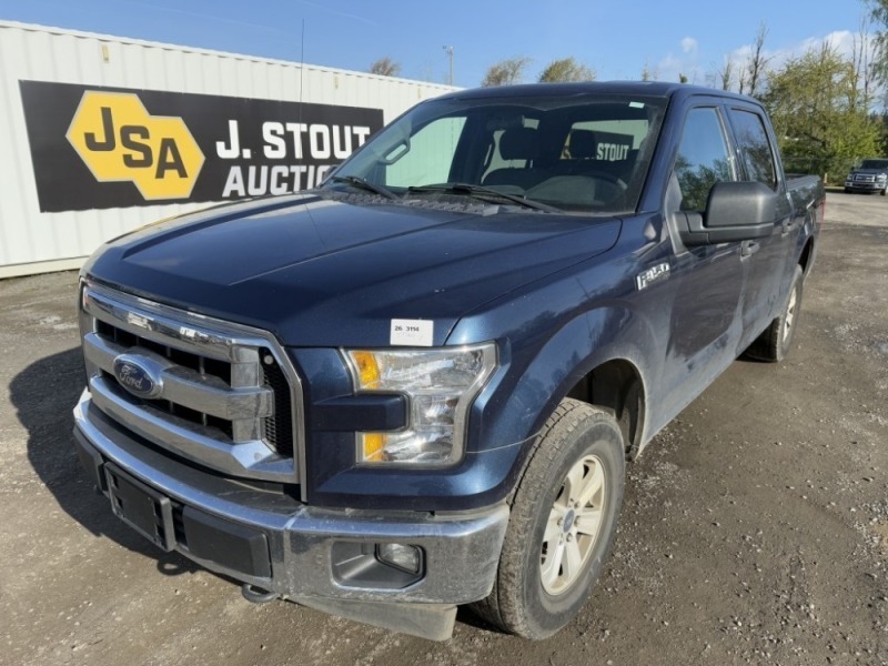 2017 Ford F150 XLT Crew Cab 4X4 Pickup