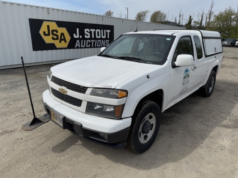 2012 Chevrolet Colorado Extra Cab 4X4 Pickup