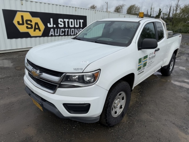 2016 Chevrolet Colorado Extra Cab 4X4 Pickup