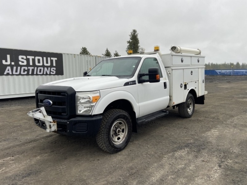 2016 Ford F350 SD 4X4 Utility Truck