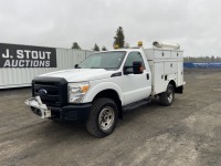 2016 Ford F350 SD 4X4 Utility Truck
