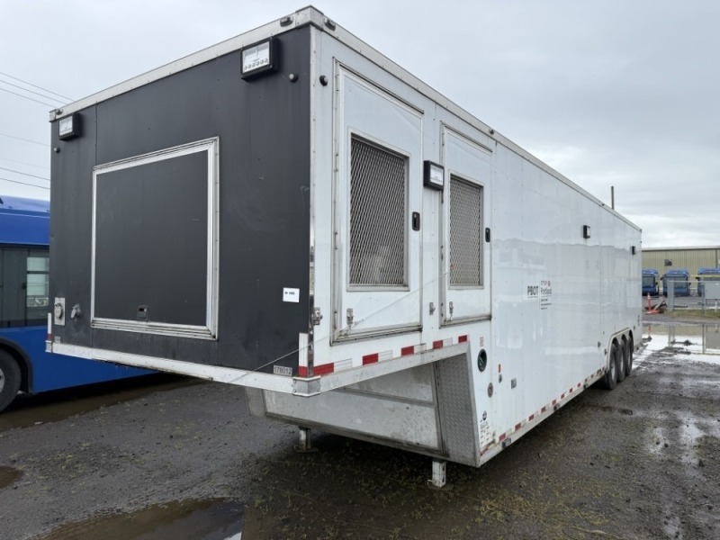2017 Charmac Tri-Axle Cargo Trailer