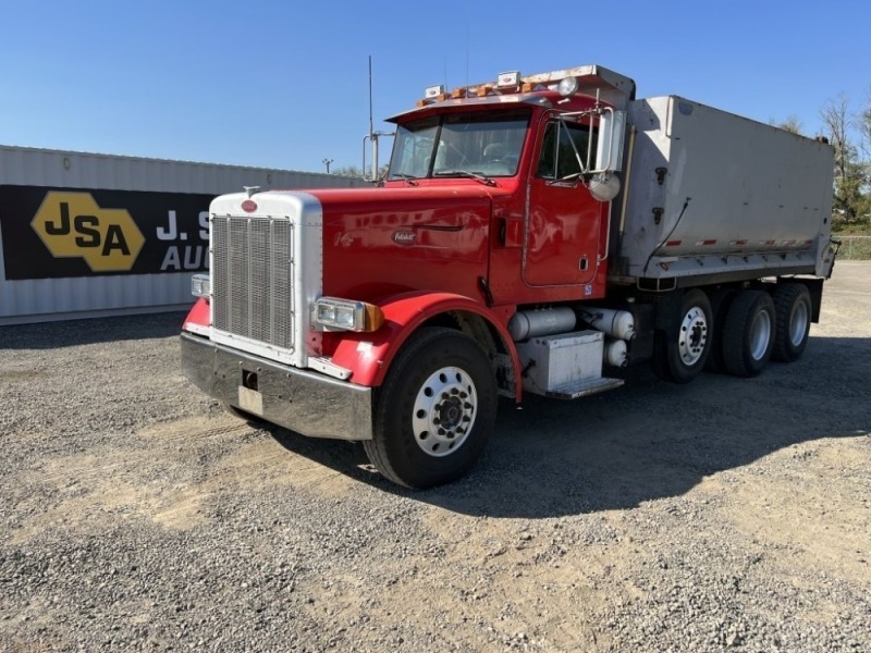 2001 Peterbilt 378 Tri-Axle Dump Truck