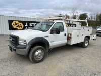 2006 Ford F550 XL SD Utility Truck