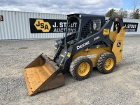 2017 John Deere 318G Skidsteer Loader