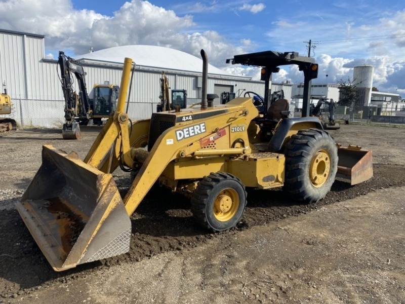 1998 John Deere 210LE 4x4 Skip Loader