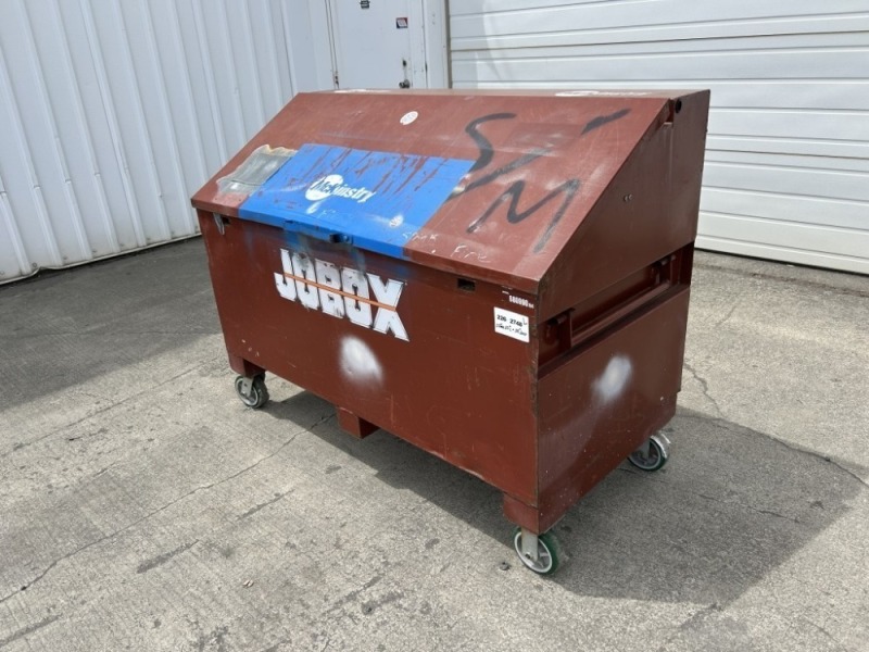 Jobox Portable Slope Lid Jobsite Box