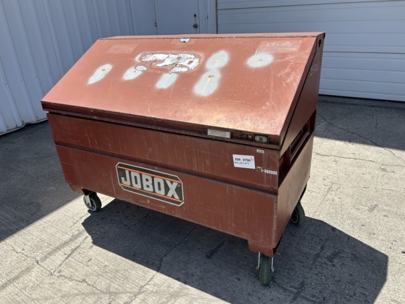 Jobox Portable Slope Lid Jobsite Box
