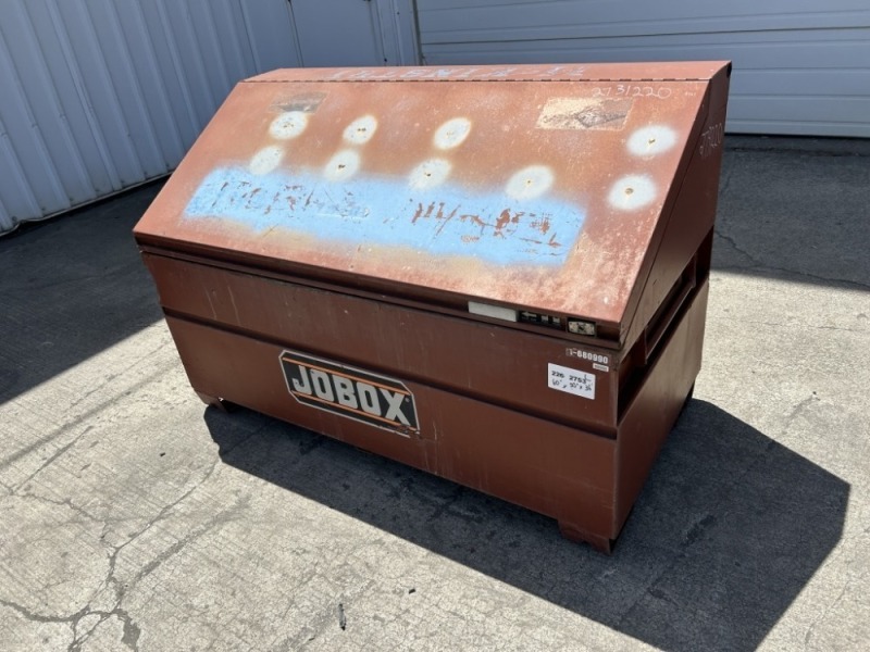 Jobox Stationary Slope Lid Jobsite Box